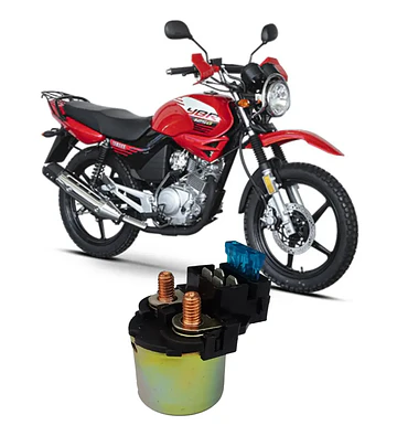 Solenoide Relevador De Arranque Para Moto Yamaha Ybr125