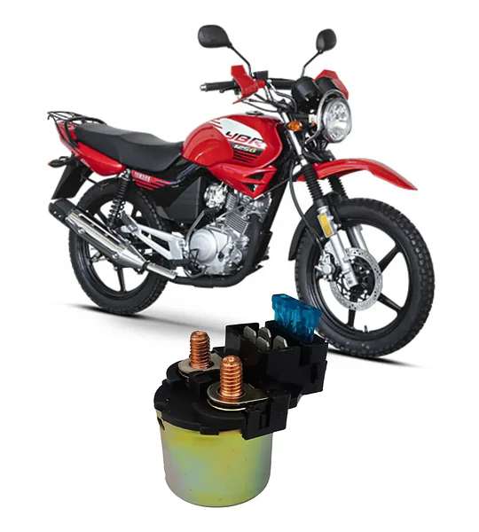 Solenoide Relevador De Arranque Para Moto Yamaha Ybr125