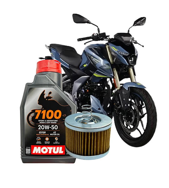 Kit De Mantención Aceite + Filtro Pulsar Ns 160