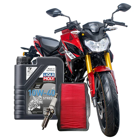 Kit Mantencion Honda Cb-190 Bujia Aceite Filtro Aire
