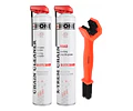 Kit Lubricante + Limpiador De Cadena Ipone Moto C/ Cepillo