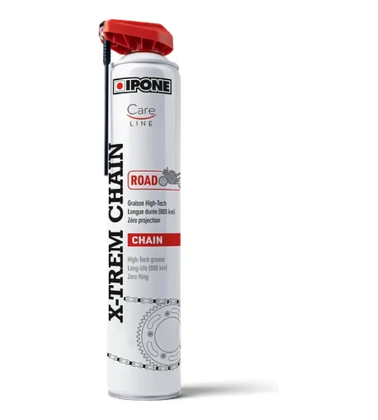 Kit Lubricante + Limpiador De Cadena Ipone Moto C/ Cepillo