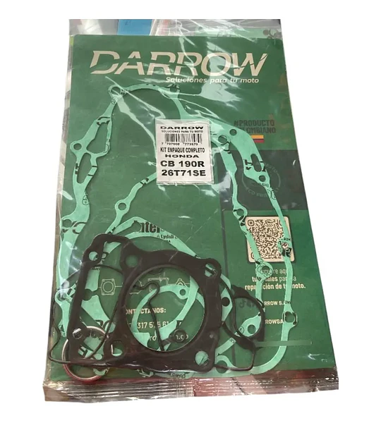 Kit De Empaque Completo De Honda Cb 190r Darrow