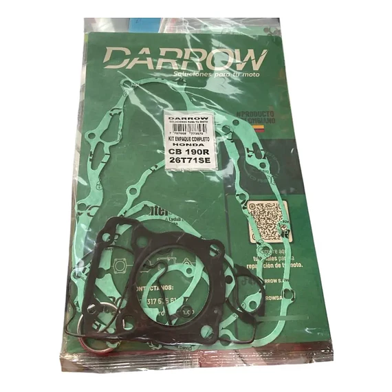 Kit De Empaque Completo De Honda Cb 190r Darrow