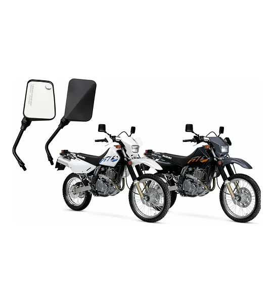 Espejos Retrovisores Moto Estilo Suzuky Dr 650 Hilo Diez