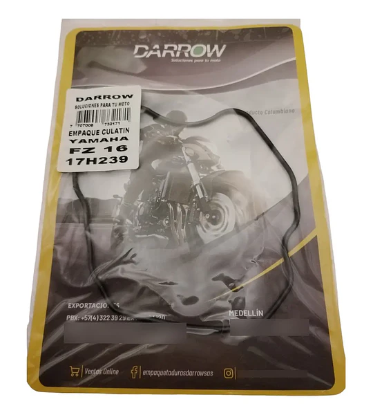 Empaque Culatin Fz 16 Marca Darrow