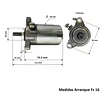 Motor Arranque Partida Yamaha Fzn, Fz 2.0 (2010-2022)