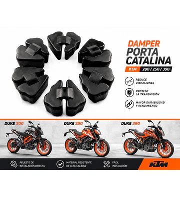 DAMPER PORTA CATALINA KTM 200 250 390