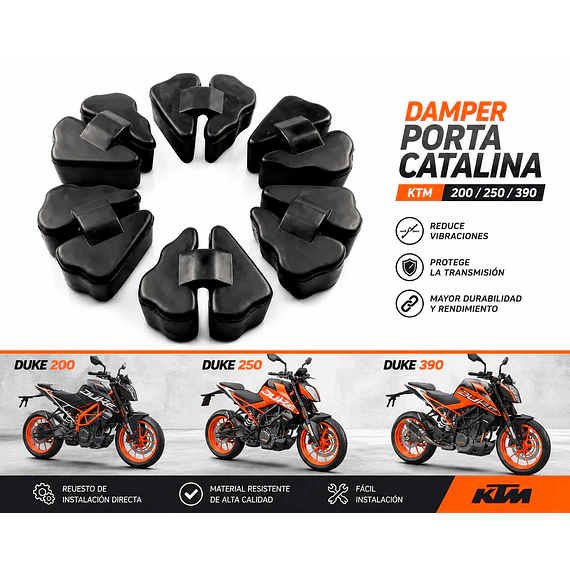 DAMPER PORTA CATALINA KTM 200 250 390