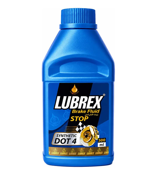Líquido De Frenos Lubrex Dot 4 500ml Para Autos Y Motos