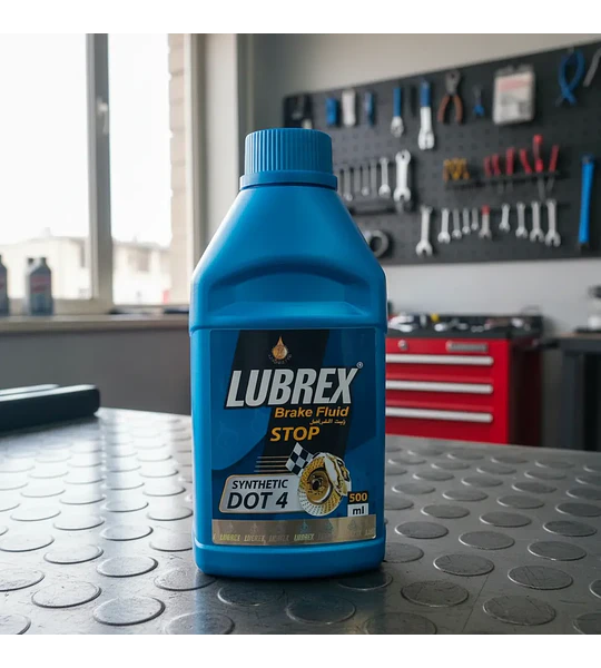 Líquido De Frenos Lubrex Dot 4 500ml Para Autos Y Motos
