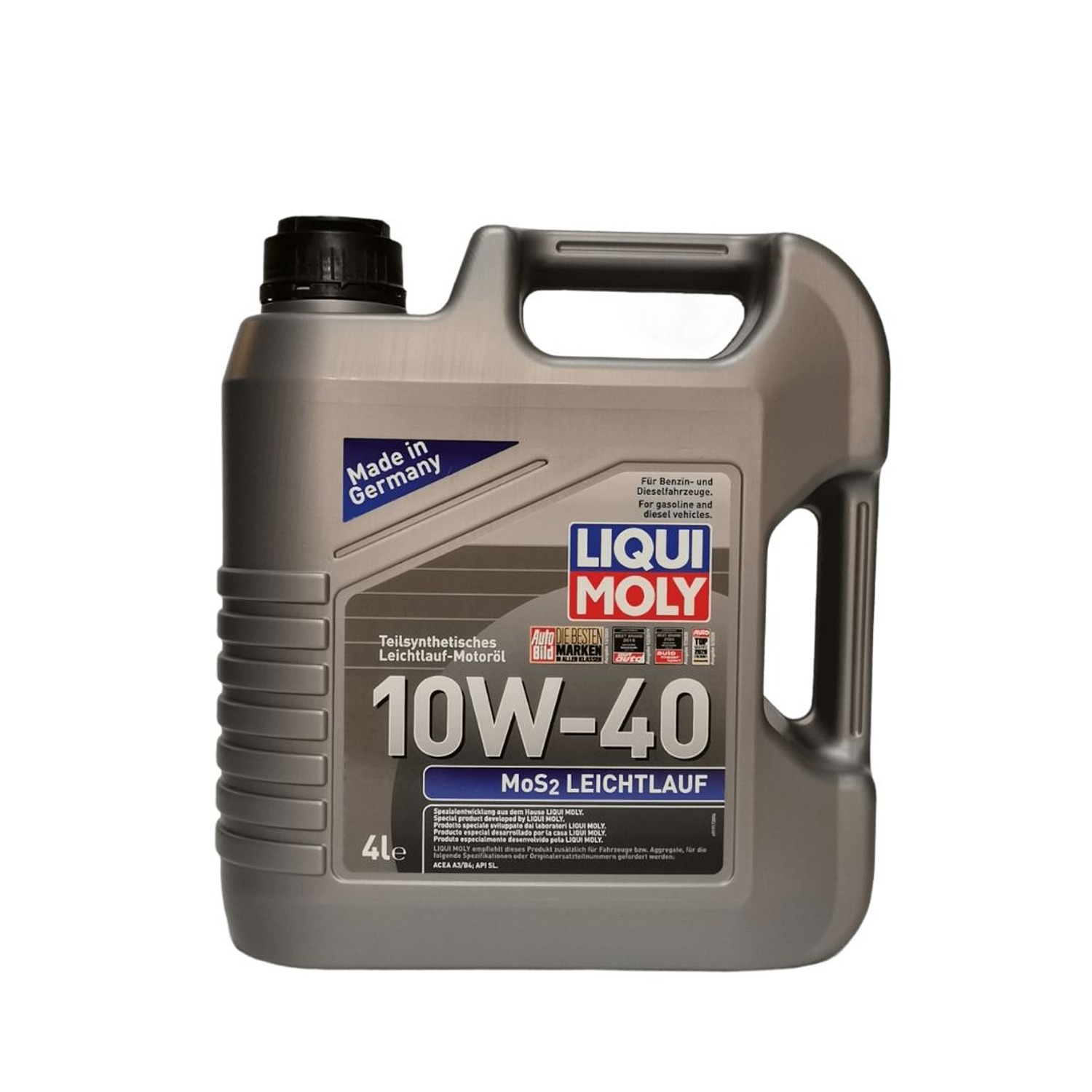 ACEITE 10W40 LIQUI MOLY MOS2 LEICHTLAUF 4L