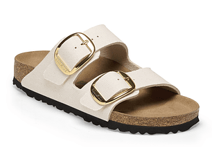 ARIZONA Big Buckle | TEX | Canvas | Vegan | Eggshell