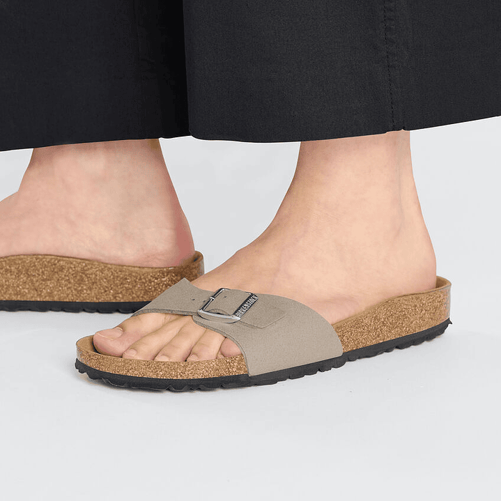 MADRID SYN | Soft Birki | Vegan | Gray Taupe 3