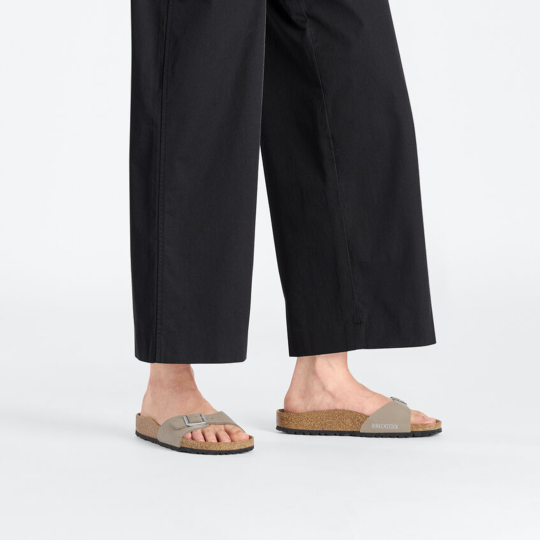 MADRID SYN | Soft Birki | Vegan | Gray Taupe 4