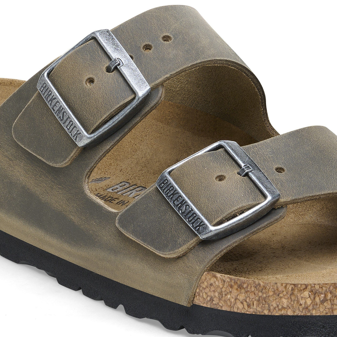 ARIZONA LEOI | Natural Leather Oiled | Faded Khaki 2