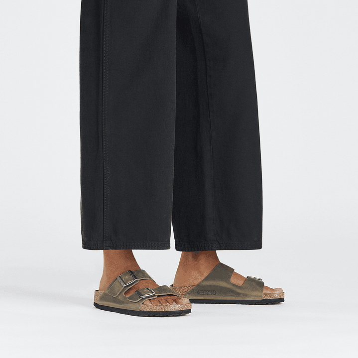 ARIZONA LEOI | Natural Leather Oiled | Faded Khaki 4