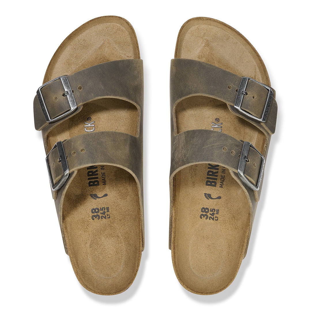 ARIZONA LEOI | Natural Leather Oiled | Faded Khaki 8