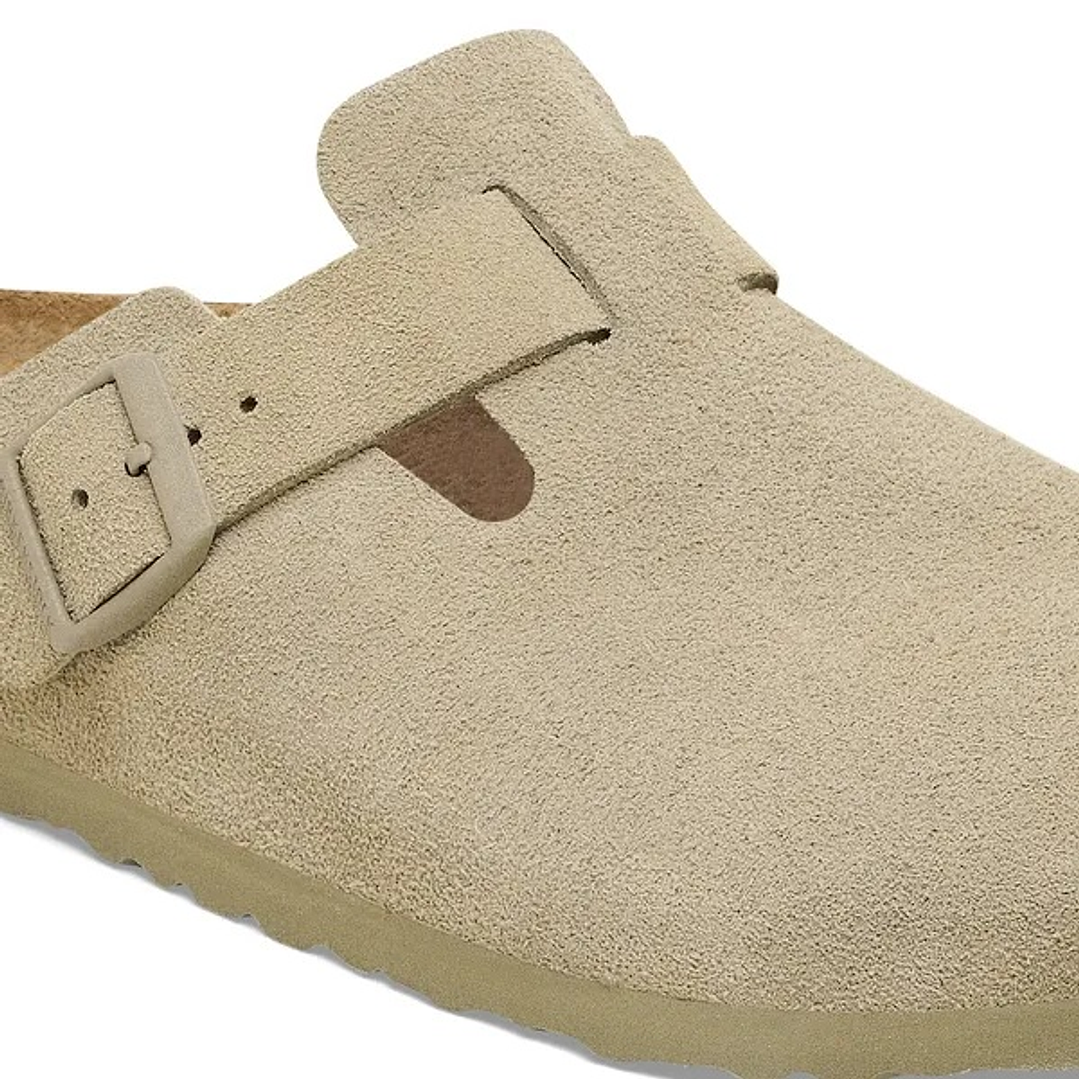 BOSTON LEVE | Suede Leather | Faded Khaki 2