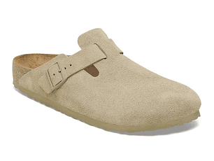 BOSTON LEVE | Suede Leather | Faded Khaki