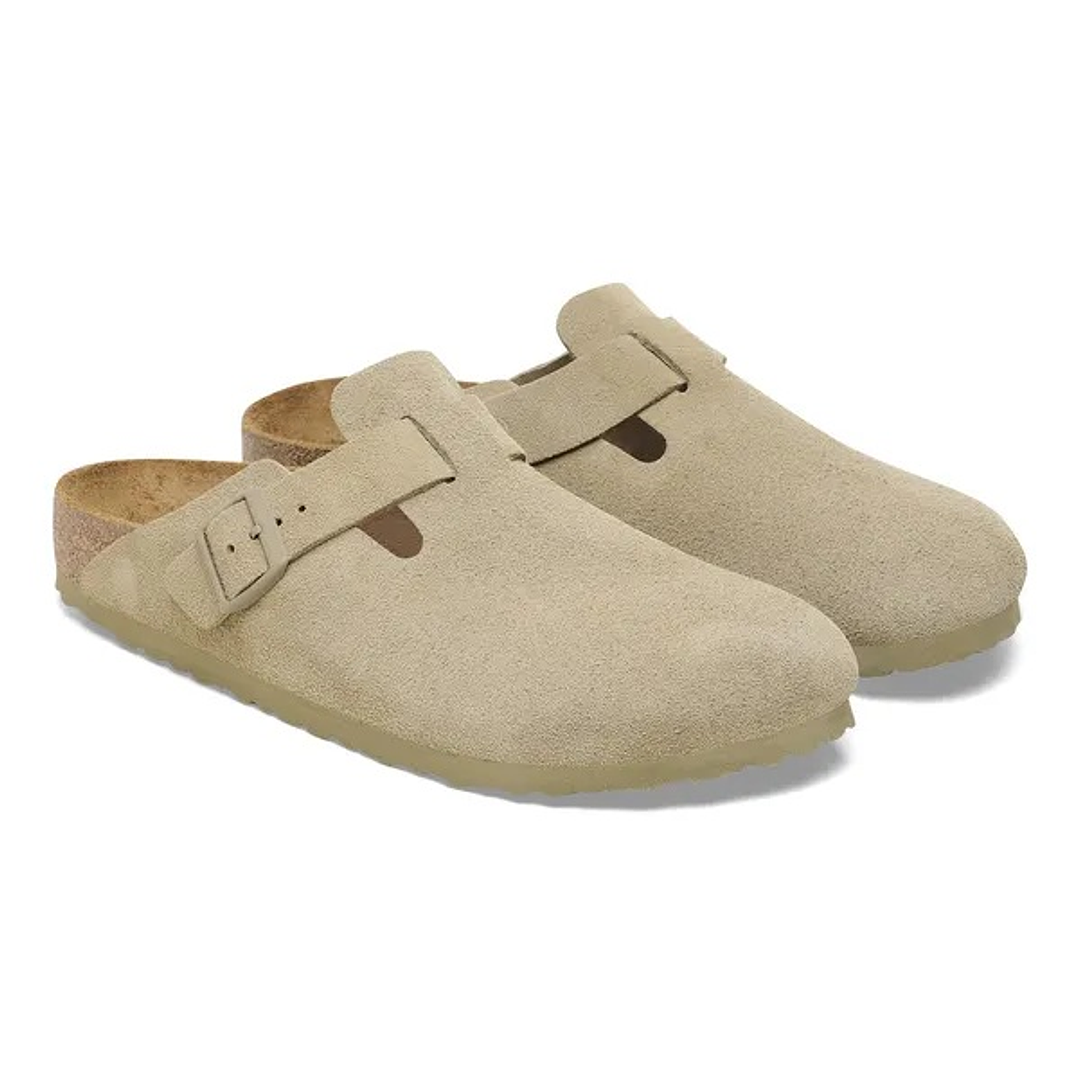 BOSTON LEVE | Suede Leather | Faded Khaki 5