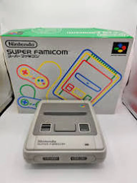 Nintendo Super famicom en caja