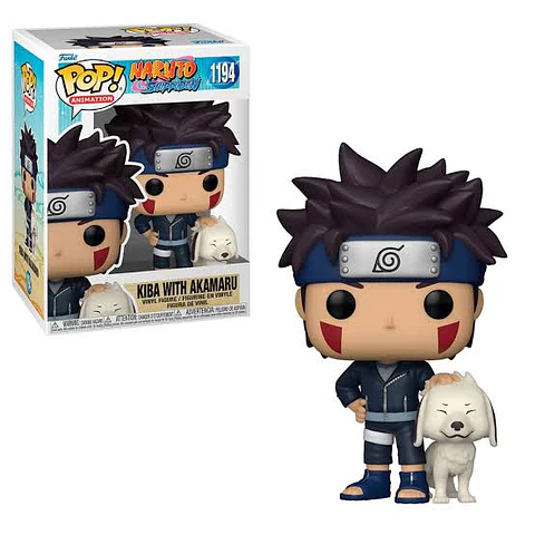 Kiba with akamaru