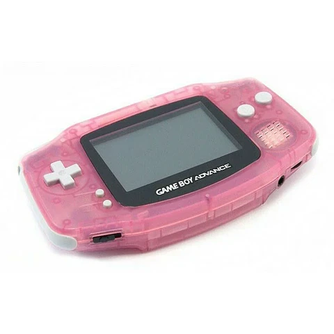 Gameboy Advance clear rosa
