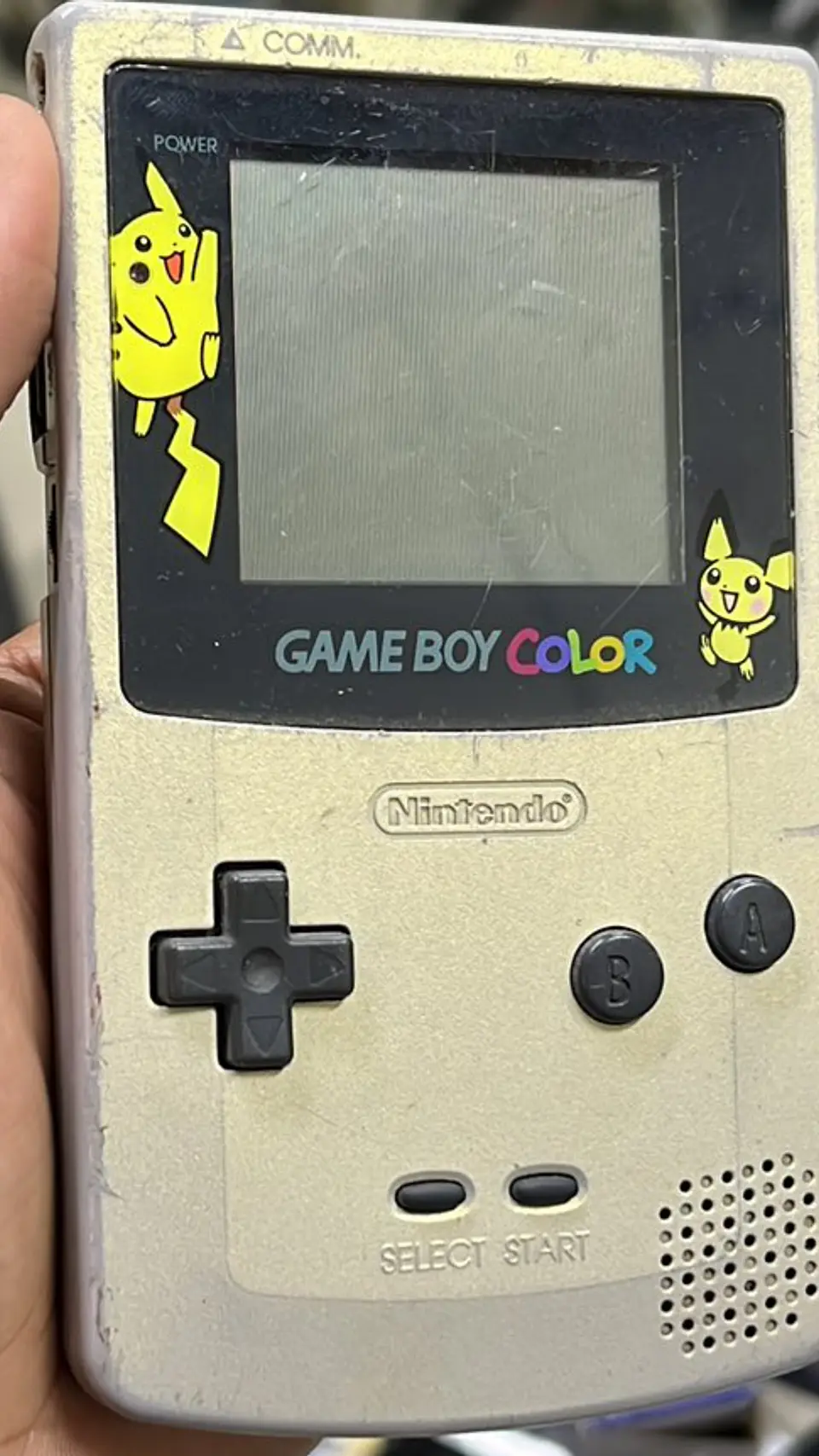 Gameboy color gold Pokemon center 1