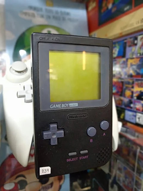 Gameboy pocket negra