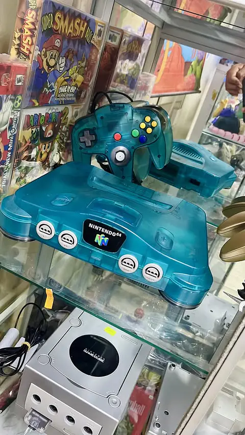 N64 Ice Blue funtastic