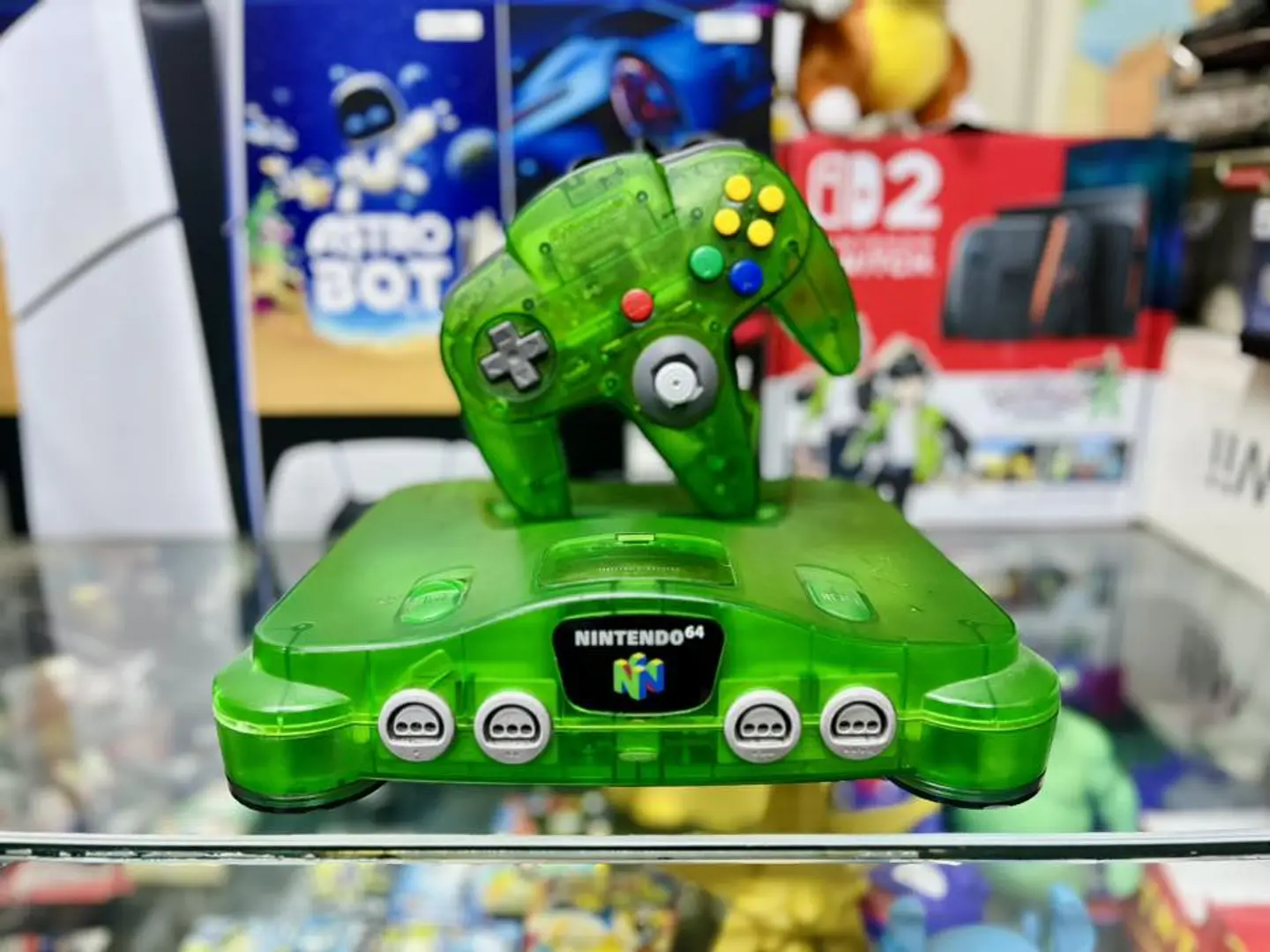 N64 jungle green + expansion 2