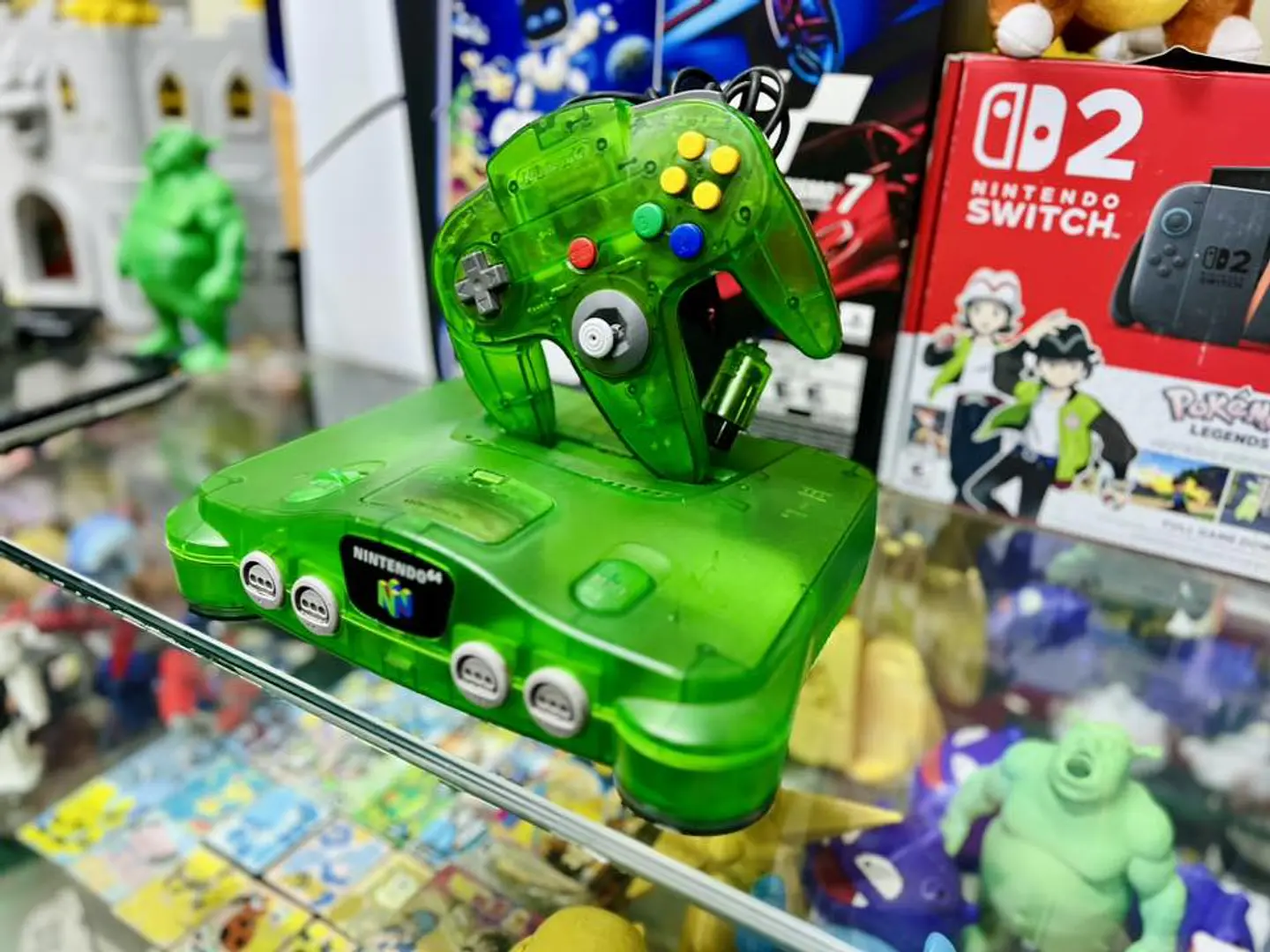 N64 jungle green + expansion 3
