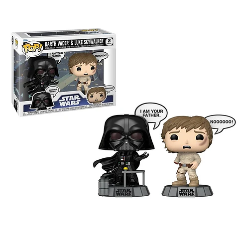Darth vader y Luke Skywalker