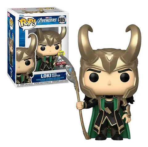 Loki with scepter