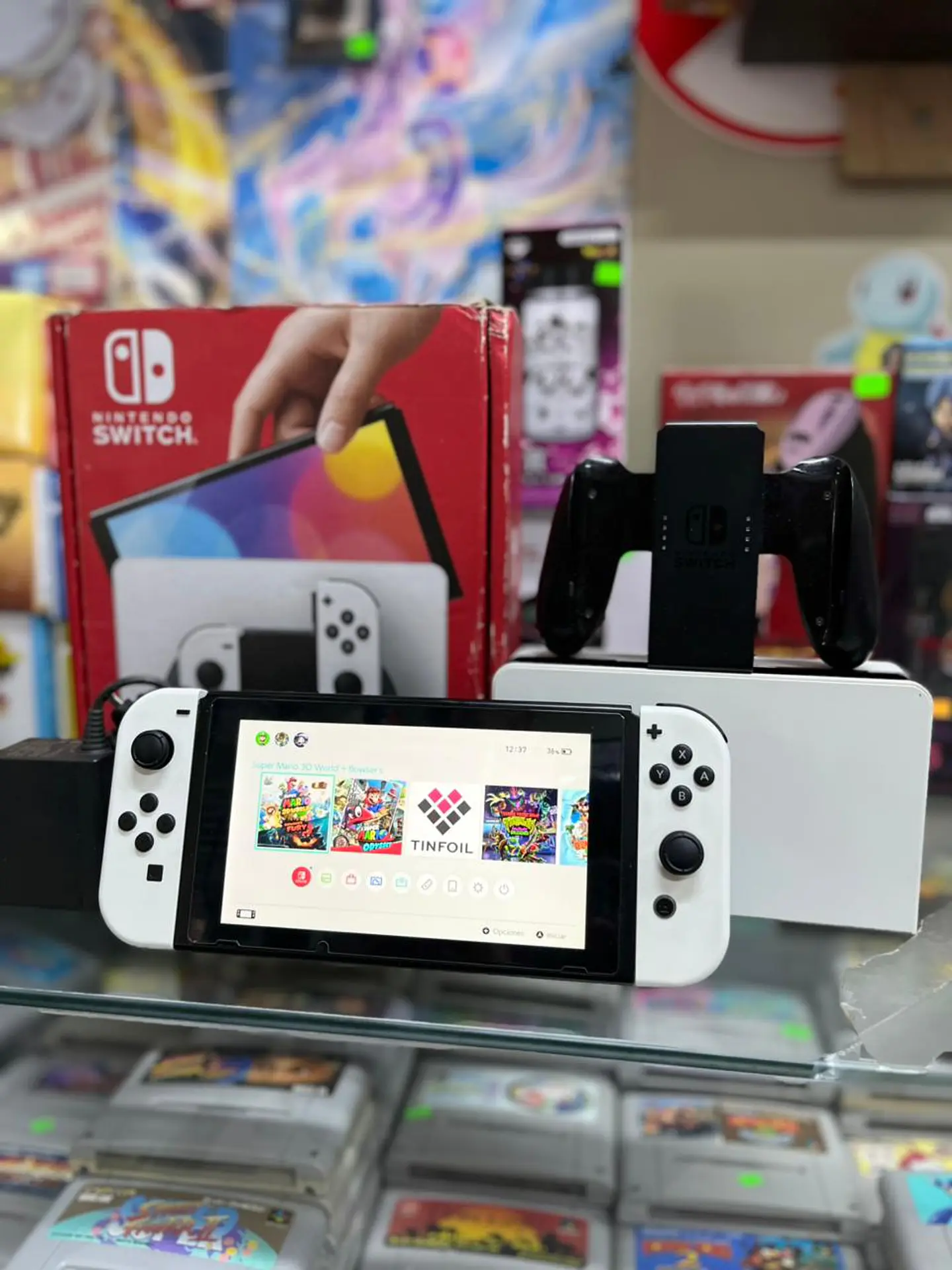 Nintendo switch Flasheada + 128gb 1