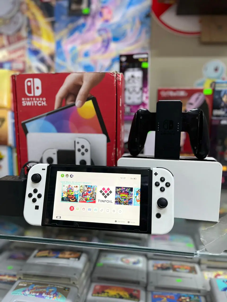 Nintendo switch Flasheada + 128gb 1