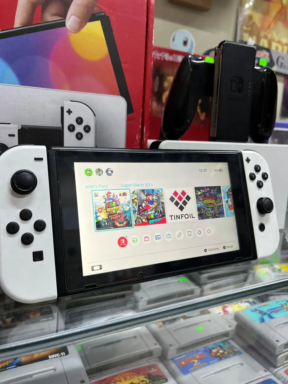 Nintendo switch Flasheada + 128gb 2