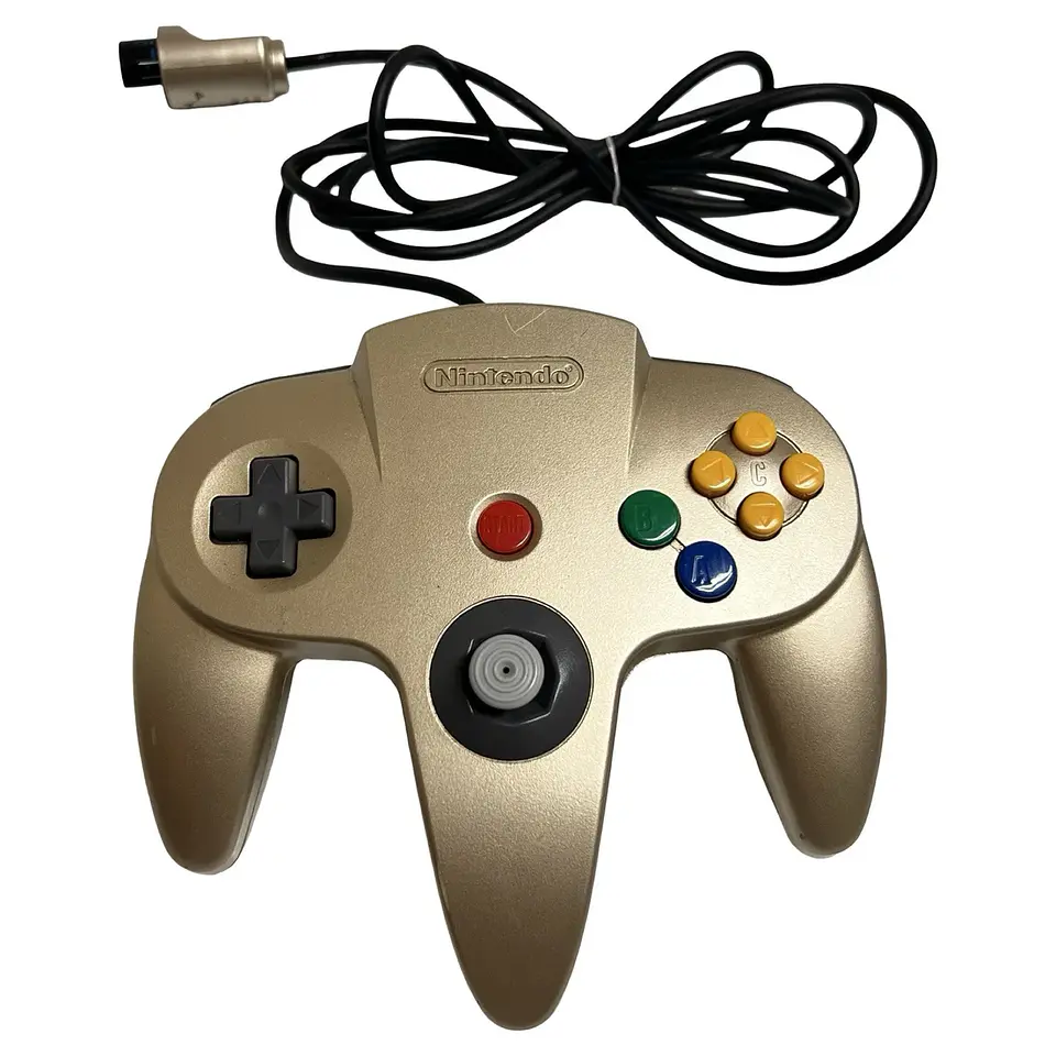 Mando n64 dorado 1
