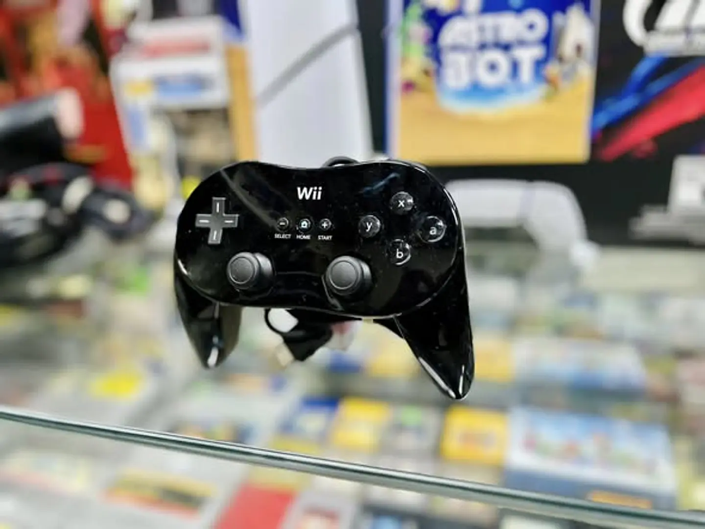 Pro controller Wii Negro 2