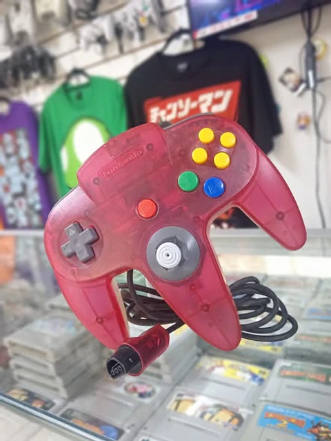 Mando N64 clear red
