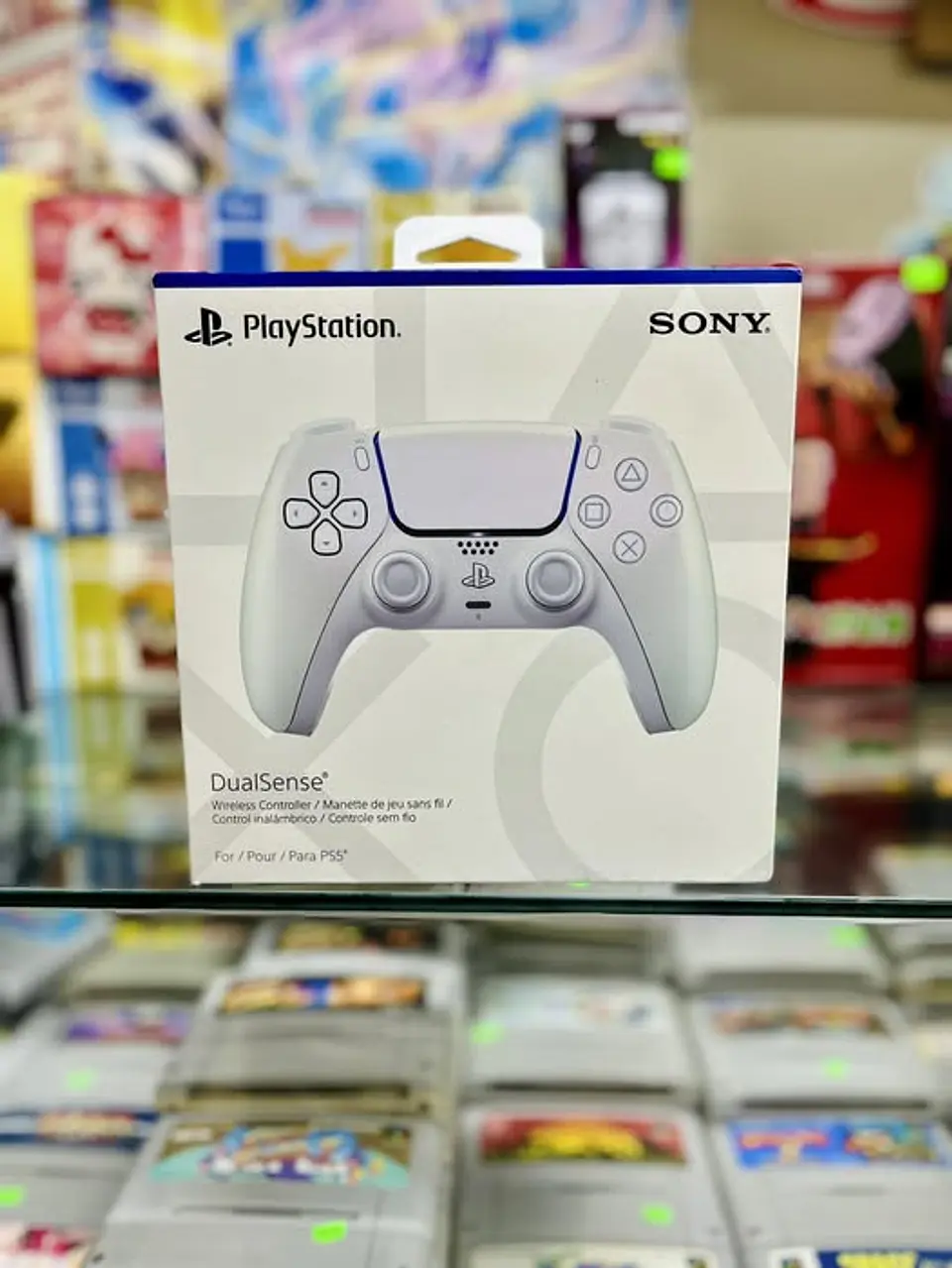Mando Ps5 blanco perla 2