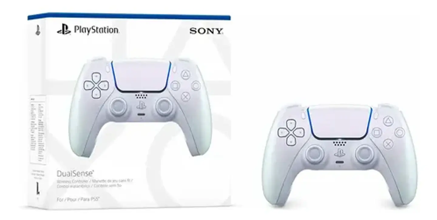 Mando Ps5 blanco perla 3