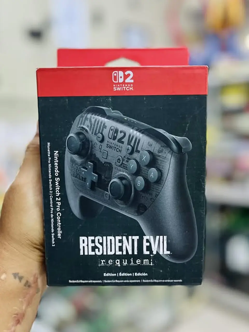 Pro controller switch 2 Resident evil 2