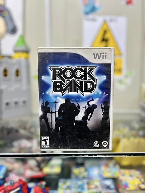 Guitar hero con caja de rock band