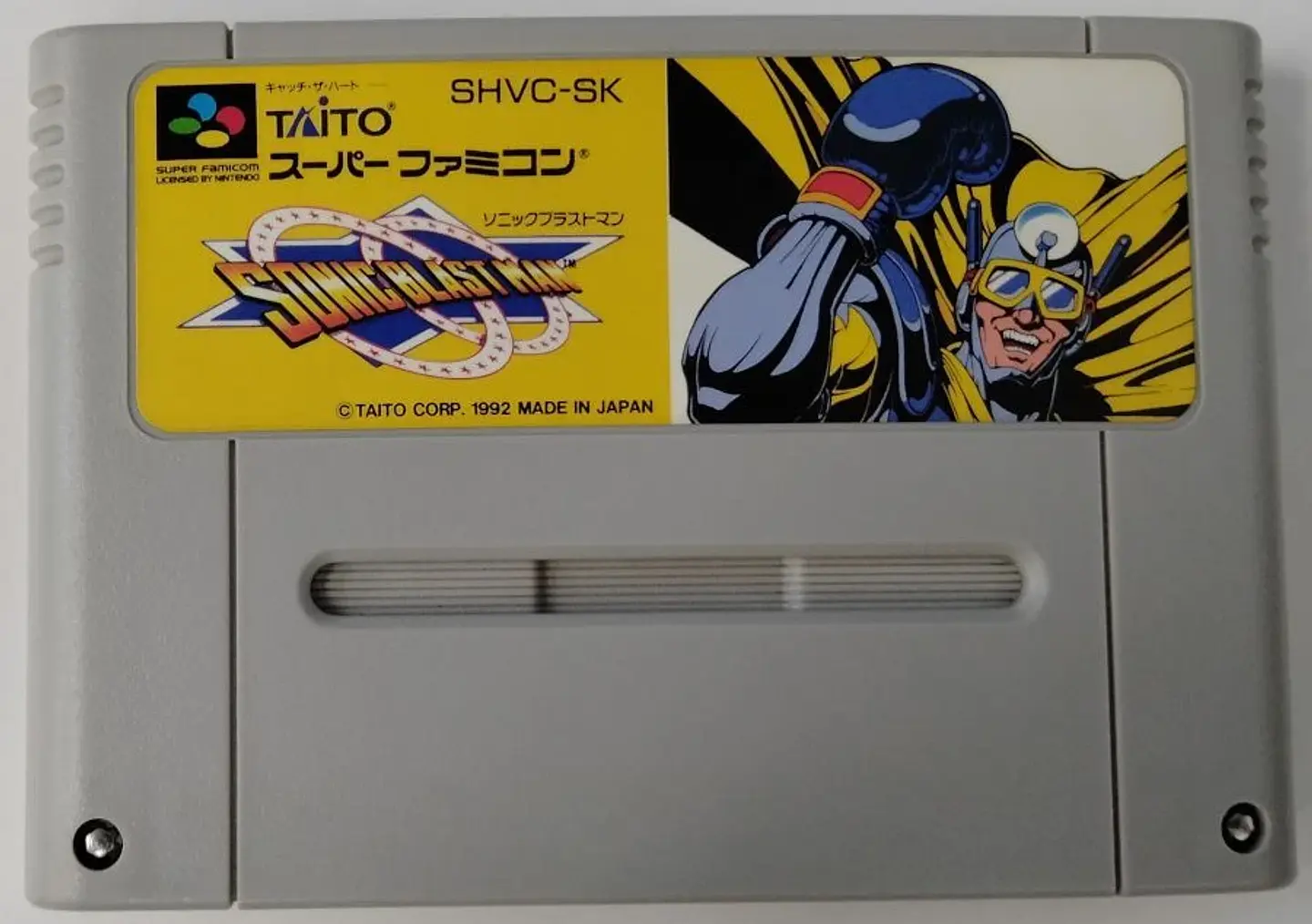 Sonic blast man(sfc) 1