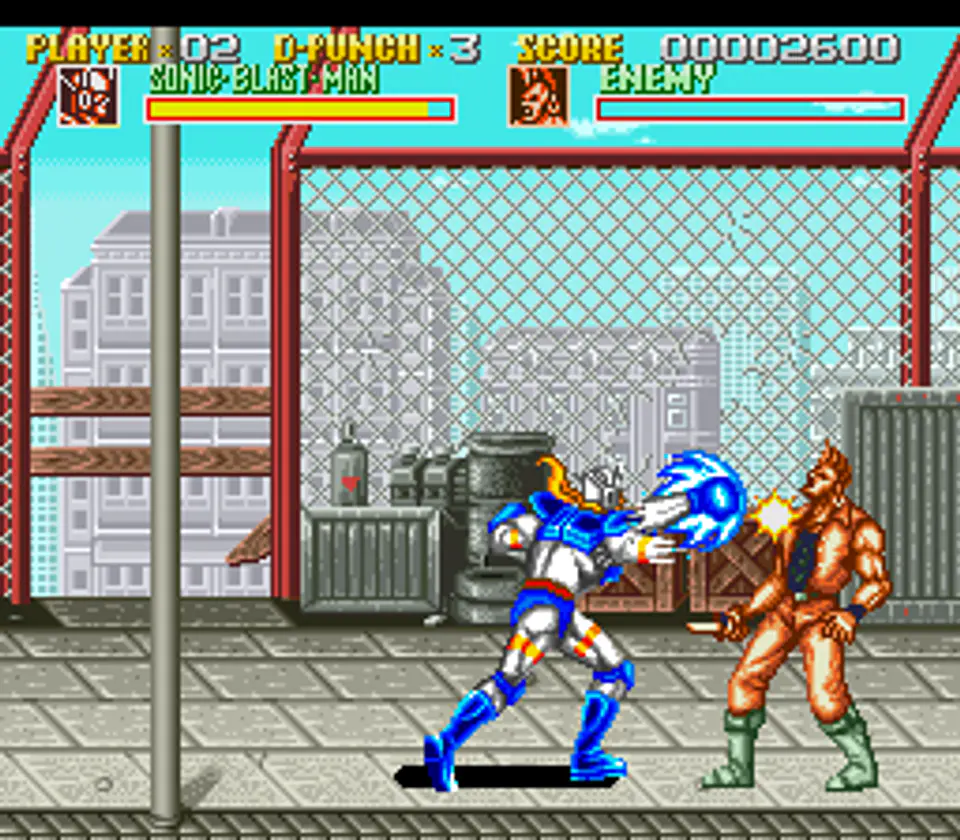 Sonic blast man(sfc) 2
