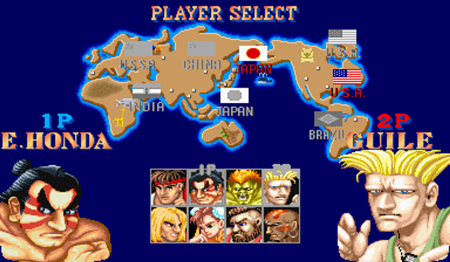 Street fighter 2(sfc) 2