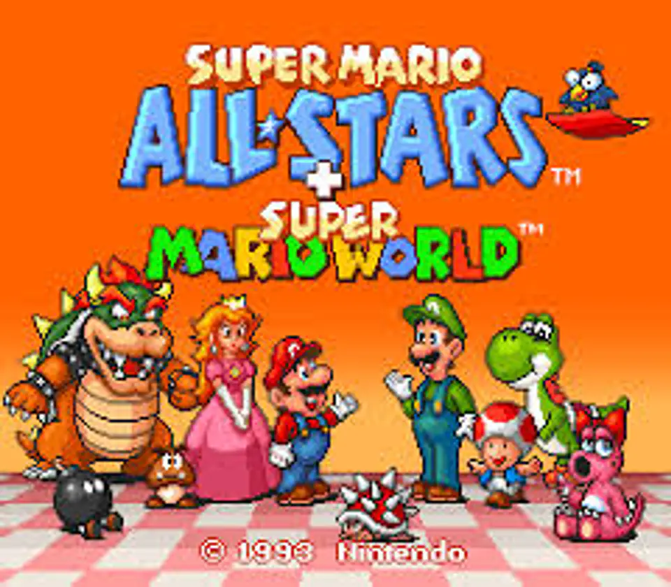 Super Mario all stars + mario world 2