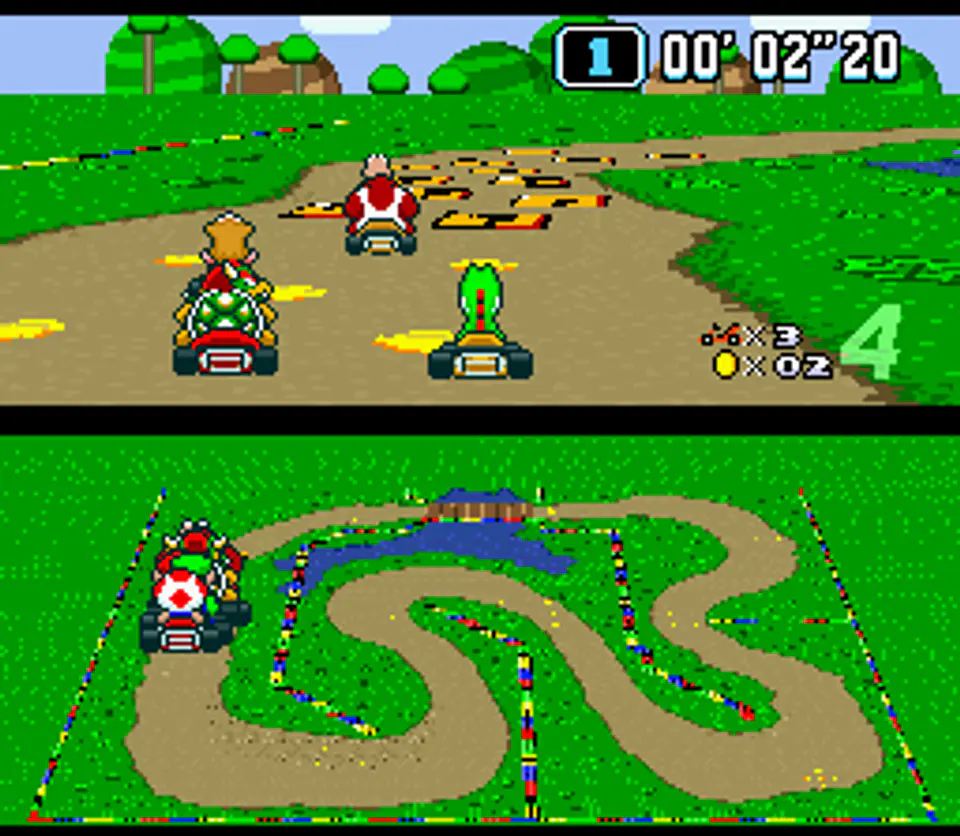 Super Mario kart(sfc) 2